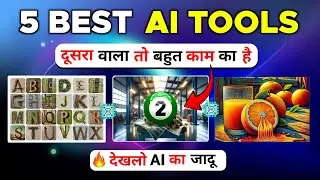 OMG🔥5 Best AI Tools | 100% Free | You Must Know in 2024 !!!