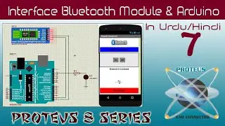 How to simulate Bluetooth Module in Proteus and control LED using MIT App Inventor (Hindi/Urdu)