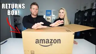 What's inside Return Boxes From Amazon?