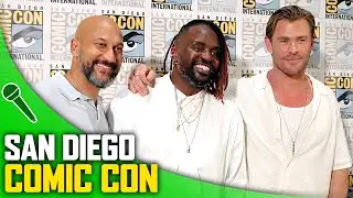 TRANSFORMERS ONE | San Diego Comic-Con 2024 Interviews | Chris Hemsworth, Brian Tyree Henry