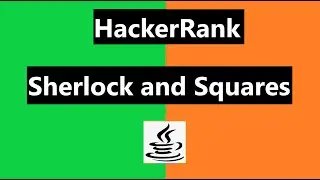 Sherlock and Squares Hackerrank Solution - java | Hackerrank Algorithm