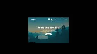 Animated Portfolio Website Template in HTML CSS & JS