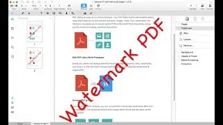 How to remove watermark from PDF files