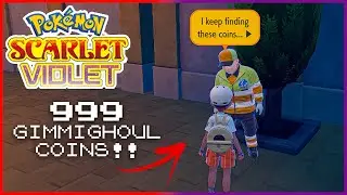 How to Get 999 GIMMIGHOUL COINS QUICK!! - Pokemon Scarlet & Violet