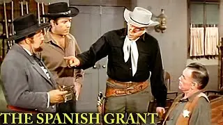 The Spanish Grant | Western Crime Movie | Lorne Greene, Michael Landon, Dan Blocker