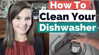 How To Clean Dishwasher With Vinegar and Baking Soda | How To Clean Dishwasher Filter