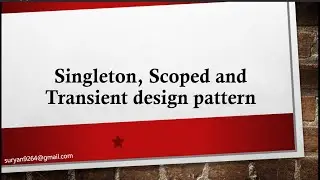 Singleton Design Pattern in ASP.NET Core: Implementation and Best Practices