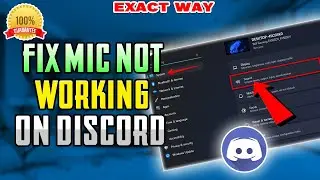 How To Fix Mic Not Working On Discord | Discord audio not working