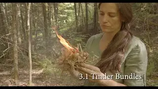 Tinder for Friction Fire (A Lesson from Bow Drill Essentials Video Series)