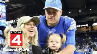 Kelly Stafford talks return to Detroit ahead of Lions-Rams playoff game