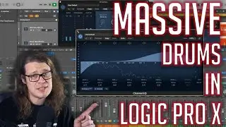 How To Mix MASSIVE Drums In Logic Pro X!