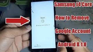 Samsung Galaxy J4 Core | J410F | FRP Lock | Google Account Bypass Without PC