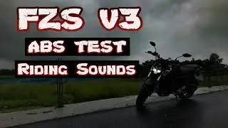 Yamaha FZS V3 Robotic sounds | First Look & ABS Test | Bangladesh