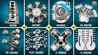 Learn about every Engine Layout in just one video | V-W-X-U-H Engines