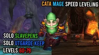 Cataclysm Solo Dungeon Leveling 63-79 | Slave Pens and Utgarde Keep |  KallTorak Pagle NA