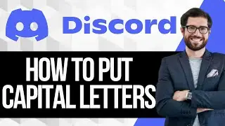 How to put Capital letters in Discord channel names