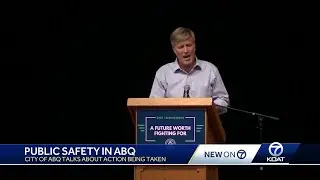 ABQ mayor talks public safety and action being taken in the city