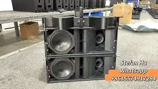 Hot sales 16 pcs W8LM dual 8 inch speaker in Sanway workshop