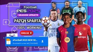 EFOOTBALL PES 2025 PPSSPP Full Update Transfers & Kits 2025 Real Faces Camara PS5 English Version💯💯💯