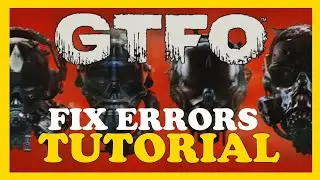 GTFO – How to Fix Fps Drops & Stuttering – Complete Tutorial