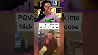 do NOT swear in Nick Eh 30's house... 💀