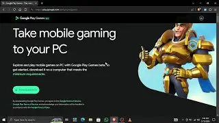 HOW TO PLAY YOUR MOBILE GAMES ON YOUR PC FOR FREE WITH THE OFFICIAL GOOGLE PLAY GAMES