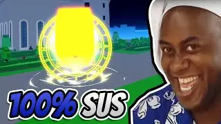 How To Become a Giant Yellow Square (trolling glitch) In Blox Fruits Update 17 Part 3