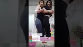 Periscope Kızlar Birbirine Kucak Dansı +18