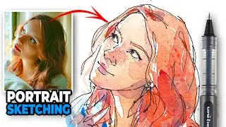 How to Draw Faces Loosely | Easy STEP BY STEP For Beginners