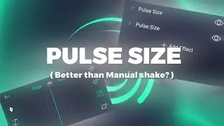 Pulse Size,How Do You Use It? Alight Motion Tutorial