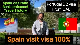 Spain visit visa new updates /how to book Spain appointment/ Portugal d2 visa / Portugal immigration