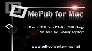 Introducing EPUB for Mac (Create EPUB from PDF/Word/Image/CHM/HTML/EPUB)