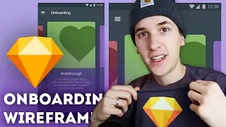 UX Onboarding Wireframe • Sketchapp Tutorial / Sketch 4 Tutorial