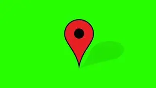 Map pin green screen video | Green screen map pin effect | Green screen | VFX BY ME