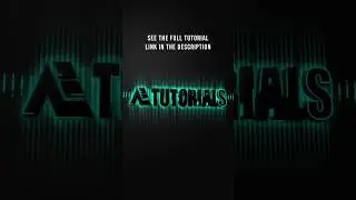 Watch the full tutorial click on below. 
