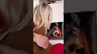 Air Воздух И.С. Бах на гитаре Надия Косинская #shorts #nadiaguitar