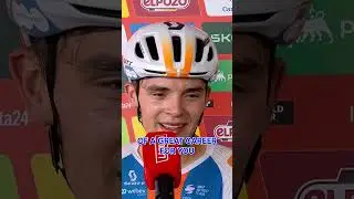 I never saw myself as a spinter 👀 Pavel Bittner shares his thoughts after victory at La Vuelta!