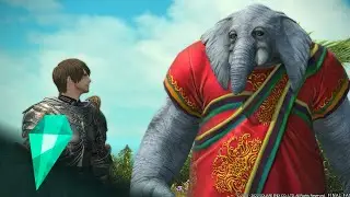 Final Fantasy XIV • Arkasodara Tribal Quests — The Hippo Riders