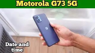 Auto Set Date And Time In Motorola G73 5G,Motorola G73 5G Mein Date And Time Set Kaise