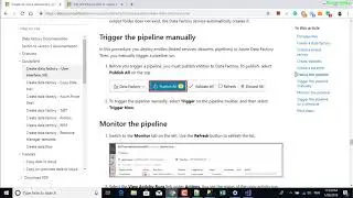 ADF - Debug And Trigger Pipeline - Azure Data Factory