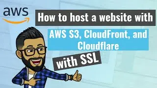 How to host a static website with AWS S3 and CloudFront with HTTPS enabled