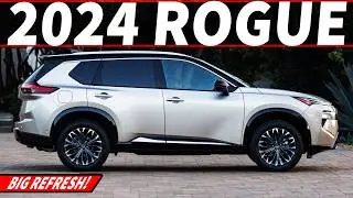 Here's EVERY Update to the Refreshed 2024 Nissan Rogue // Big Style and Tech jumps!