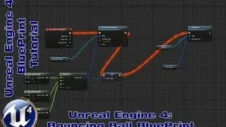 UE4 Bouncing Ball and Dynamic Color Change | Blueprint Tutorial by Devin Sherry