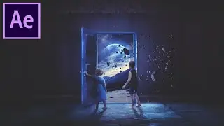 Benn Tk Open Door Transition Tutorial || After Effects