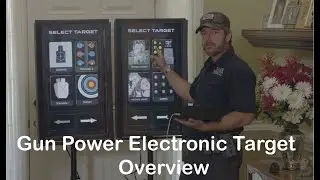Overview / Review of the Gun Power Electronic Target / Air Soft to supplement your firearms training