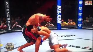 UFC Undisputed Title Mode Expert Level Classic Fight Tyson Griffin Fight Seven VS Diego Sanchez