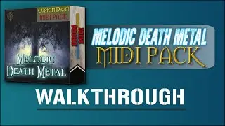 Melodic Death Metal MIDI Drum Pack (WALKTHROUGH)
