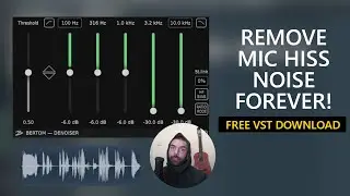 Remove Vocal Mic🎤 HISS & Background NOISE in FL Studio | on Live Input (+ Free Denoise VST Plugin)