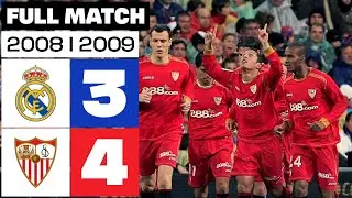 Real Madrid 3-4 Sevilla FC | PARTIDO COMPLETO | LALIGA EA SPORTS 2008/09