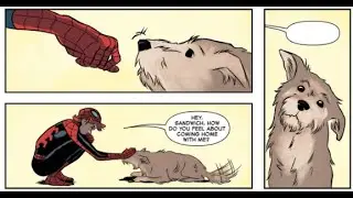Peter Gets A Dog (Spider-Man "Sandwich" Marvel Comic Dub)